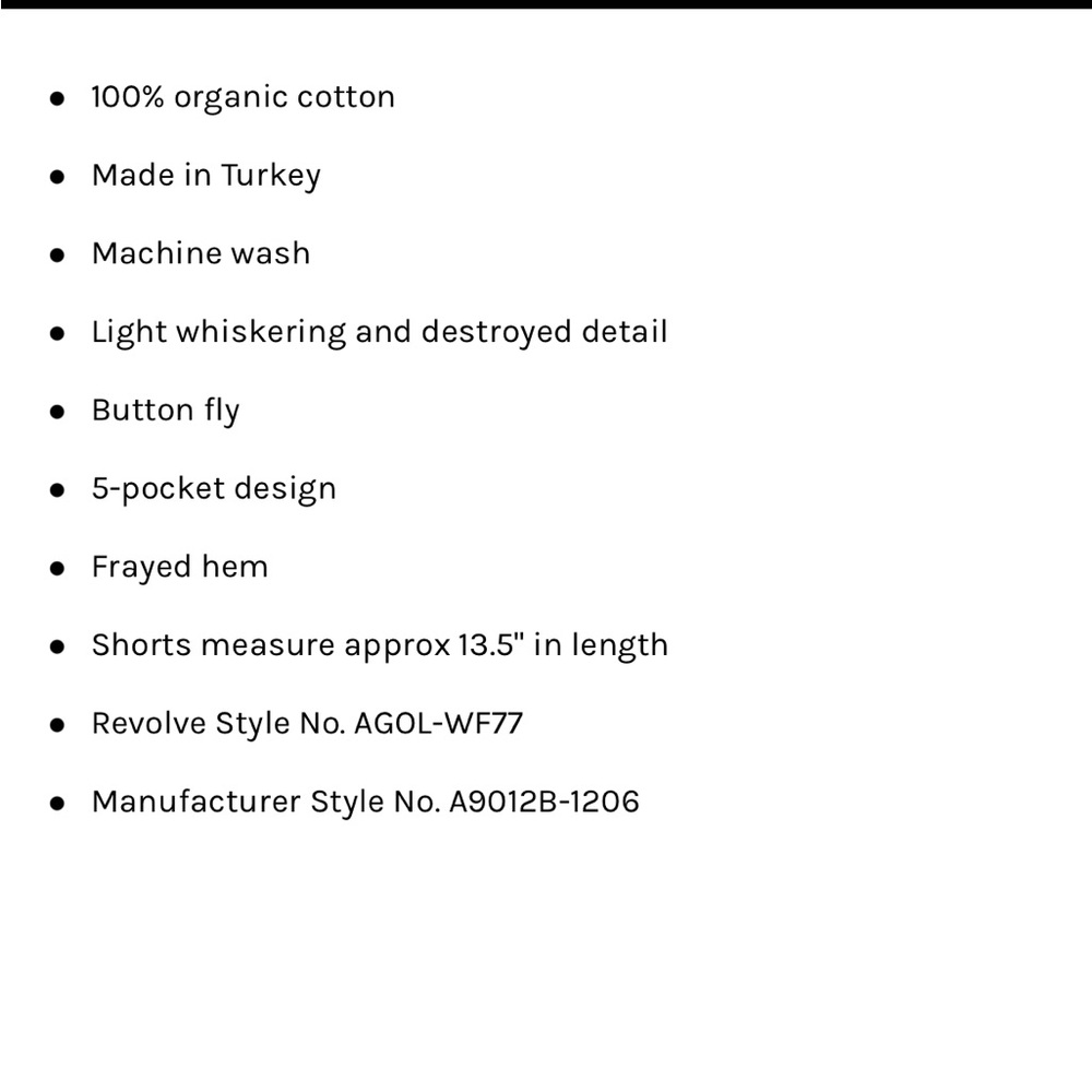 Agolde Riley Shorts - Picture 4 of 13